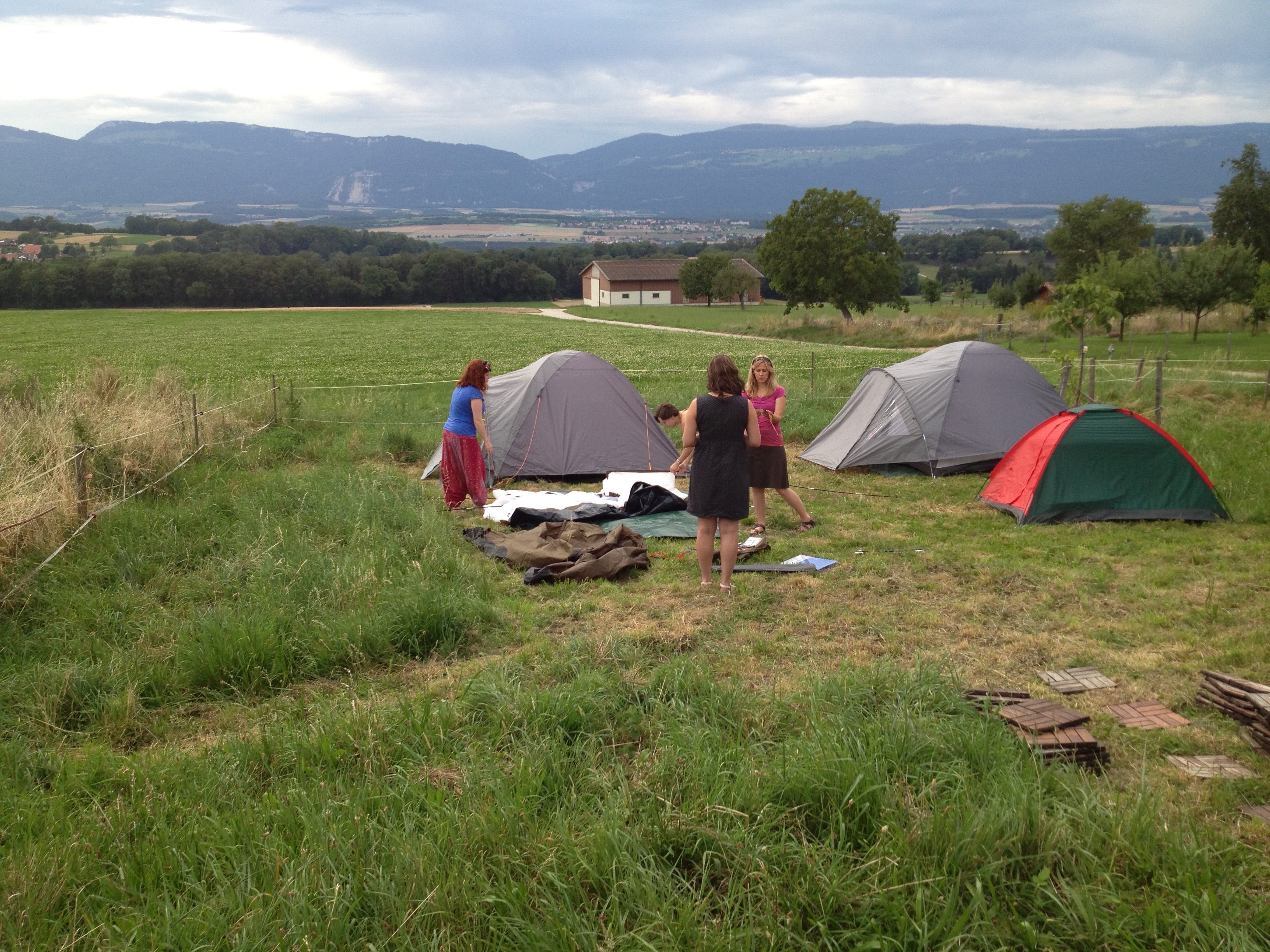 don't forget the tent instructions